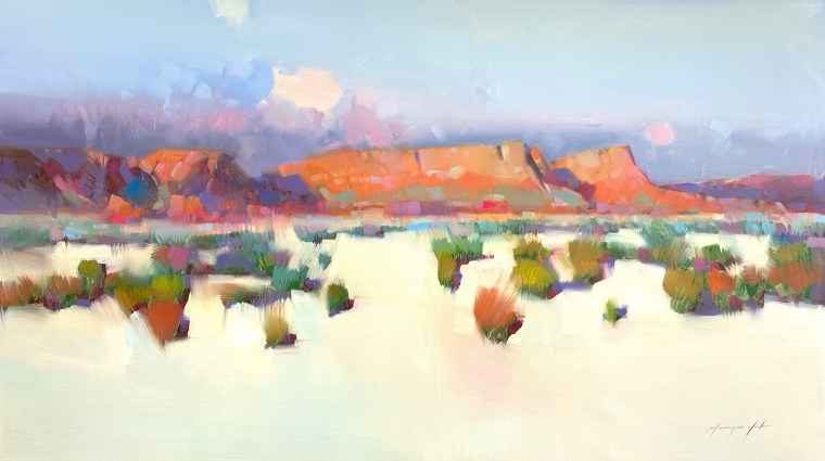 Sedona View, Original oil Painting, Handmade artwork, One of a Kind              